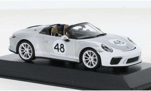 Modellautos Porsche 992 Speedster 1/43 Minichamps 911 (991) silber 2019 Porsche 992 Speedster 1/43 Minichamps 911 (991) silber 2019 modellautos