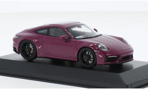 Modellautos Porsche 992 GTS 1/43 Minichamps 911  Carrera 4 rouge foncé 2021 Porsche 992 GTS 1/43 Minichamps 911  Carrera 4 rouge foncé 2021 modellautos