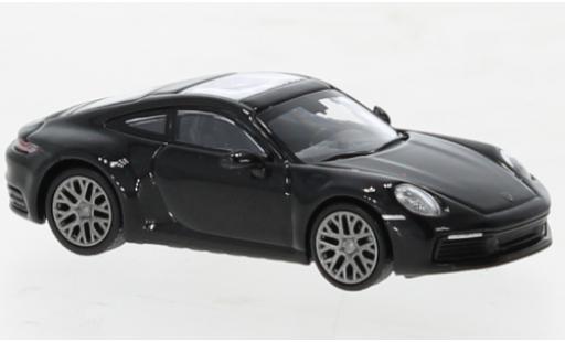 Modellautos Porsche 992 4S 1/87 Minichamps 911  Carrera noire 2019 Porsche 992 4S 1/87 Minichamps 911  Carrera noire 2019 modellautos