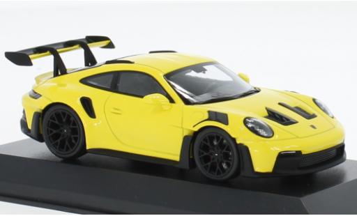 Modellautos Porsche 992 GT3 R 1/43 Minichamps 911  S jaune clair 2023 Porsche 992 GT3 R 1/43 Minichamps 911  S jaune clair 2023 modellautos