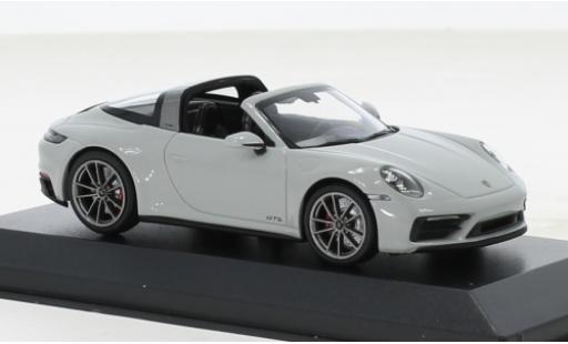 Porsche 992 Targa 1/43 Minichamps 911  4 GTS grau 2022 modellautos