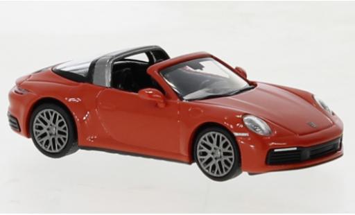 Modellautos Porsche 992 Targa 1/87 Minichamps 911  4 orange 2020 Porsche 992 Targa 1/87 Minichamps 911  4 orange 2020 modellautos