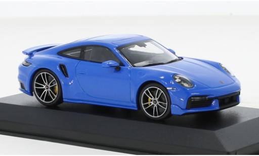 Modellautos Porsche 992 Turbo s 1/43 Minichamps 911  Turbo S blau 2021 Porsche 992 Turbo s 1/43 Minichamps 911  Turbo S blau 2021 modellautos