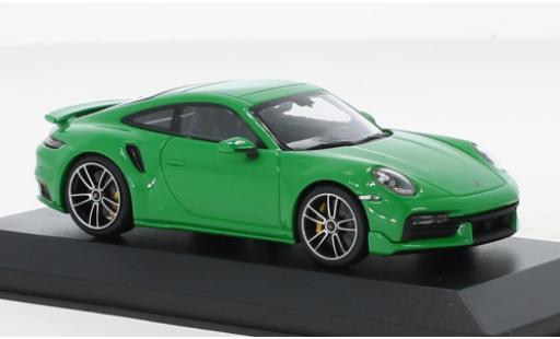 Modellautos Porsche 992 Turbo s 1/43 Minichamps 911  Turbo S grün 2021 Porsche 992 Turbo s 1/43 Minichamps 911  Turbo S grün 2021 modellautos