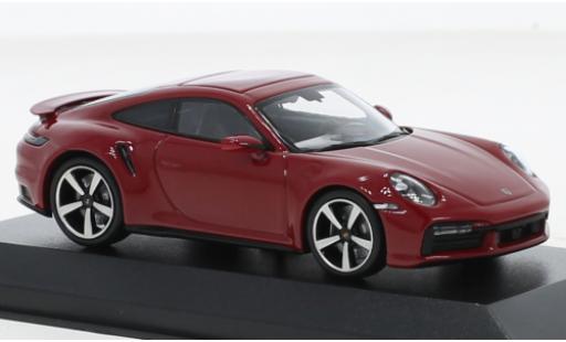 Modellautos Porsche 992 Turbo s 1/43 Minichamps 911  Turbo S rouge foncé 2020 Porsche 992 Turbo s 1/43 Minichamps 911  Turbo S rouge foncé 2020 modellautos
