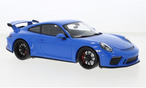 Modellautos Porsche 991 GT3 1/18 Minichamps 911 blau 2018 Porsche 991 GT3 1/18 Minichamps 911 blau 2018 modellautos