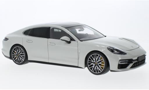 Porsche Panamera Turbo S 1/18 Minichamps gris clair 2020 modellautos