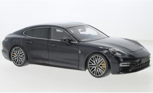 Porsche Panamera Turbo S 1/18 Minichamps metallise bleu foncé 2020 modellautos