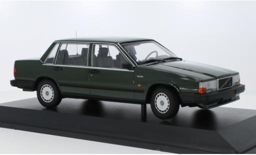 Modellautos Volvo 740 1/87 Minichamps GL vert foncé 1986 Volvo 740 1/87 Minichamps GL vert foncé 1986 modellautos
