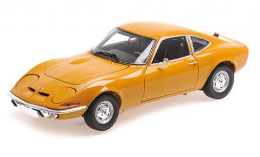 Opel GT 1/18 Minichamps gelb 1970 modellautos
