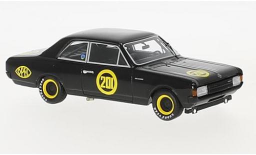 Opel Rekord 1/43 Minichamps 1900 No.201 Zolder 1968 Schwarze Witwe E.Bitter modellautos