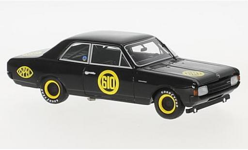 Opel Rekord 1/43 Minichamps 1900 No.610 Hockenheim 1968 Schwarze Witwe E.Bitter modellautos
