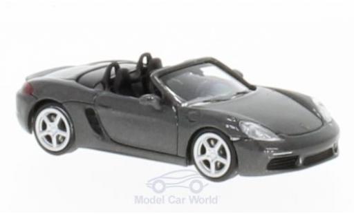 Modellautos Porsche Boxster 1/87 Minichamps 718 mettalic grau 2016 Porsche Boxster 1/87 Minichamps 718 mettalic grau 2016 modellautos