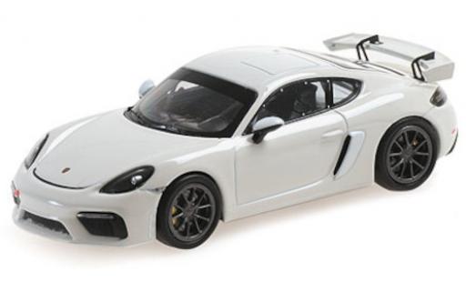 Modellautos Porsche Cayman GT4 Clubsport 1/43 Minichamps 718 GT4 Clubsport weiss 2020 Plain Body Porsche Cayman GT4 Clubsport 1/43 Minichamps 718 GT4 Clubsport weiss 2020 Plain Body modellautos