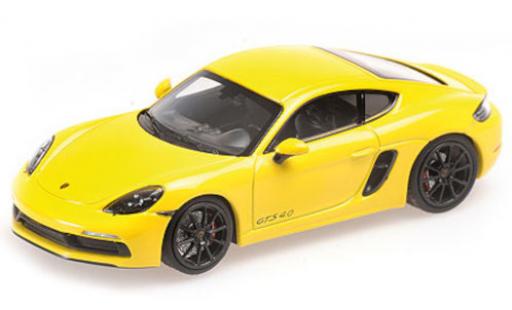 Modellautos Porsche Cayman GTS 1/43 Minichamps 718 GTS (982) gelb 2020 Porsche Cayman GTS 1/43 Minichamps 718 GTS (982) gelb 2020 modellautos