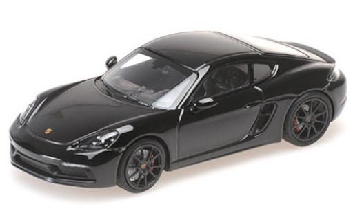 Modellautos Porsche Cayman GTS 1/43 Minichamps 718 GTS (982) schwarz 2020 Porsche Cayman GTS 1/43 Minichamps 718 GTS (982) schwarz 2020 modellautos