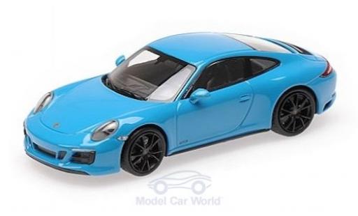 Modellautos Porsche 991 GTS 1/43 Minichamps 911 (.2) Carrera 4 GTS blau 2017 Porsche 991 GTS 1/43 Minichamps 911 (.2) Carrera 4 GTS blau 2017 modellautos