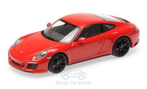 Modellautos Porsche 991 GTS 1/43 Minichamps 911 (.2) Carrera 4 GTS rot 2017 Porsche 991 GTS 1/43 Minichamps 911 (.2) Carrera 4 GTS rot 2017 modellautos