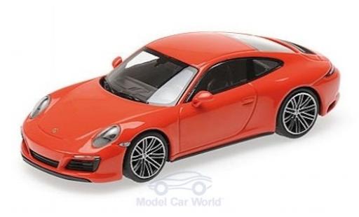 Modellautos Porsche 991 4S 1/43 Minichamps 911 (.2) Carrera 4S orange 2016 Porsche 991 4S 1/43 Minichamps 911 (.2) Carrera 4S orange 2016 modellautos