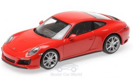 Modellautos Porsche 991 4S 1/43 Minichamps 911 (.2) Carrera 4S rot 2016 Porsche 991 4S 1/43 Minichamps 911 (.2) Carrera 4S rot 2016 modellautos