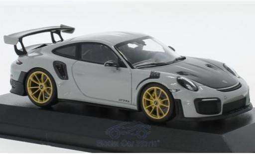 Modellautos Porsche 991 GT2 RS 1/43 Minichamps 911 (.2) GT2RS grau 2018 Porsche 991 GT2 RS 1/43 Minichamps 911 (.2) GT2RS grau 2018 modellautos