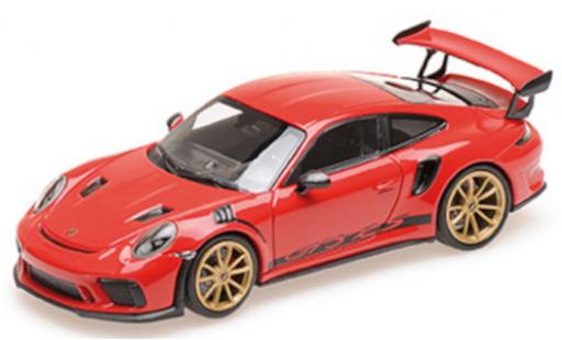 Modellautos Porsche 992 GT3 R 1/18 Minichamps 911 (991.2) GT3 RS rot 2019 mit goldenen Felgen Porsche 992 GT3 R 1/18 Minichamps 911 (991.2) GT3 RS rot 2019 mit goldenen Felgen modellautos