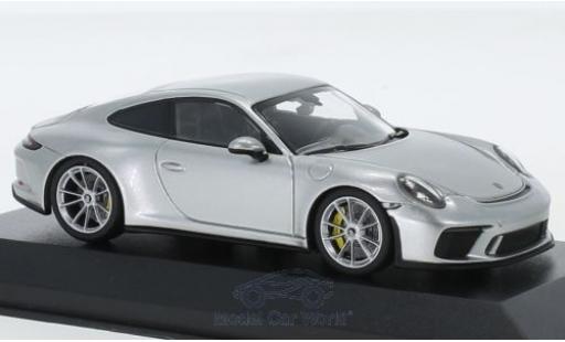 Modellautos Porsche 991 GT3 1/43 Minichamps 911 (.2) GT3 Touring silber 2018 Porsche 991 GT3 1/43 Minichamps 911 (.2) GT3 Touring silber 2018 modellautos