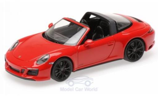 Modellautos Porsche 991 Targa 1/43 Minichamps 911 (.2) Targa 4 GTS rot 2016 Porsche 991 Targa 1/43 Minichamps 911 (.2) Targa 4 GTS rot 2016 modellautos
