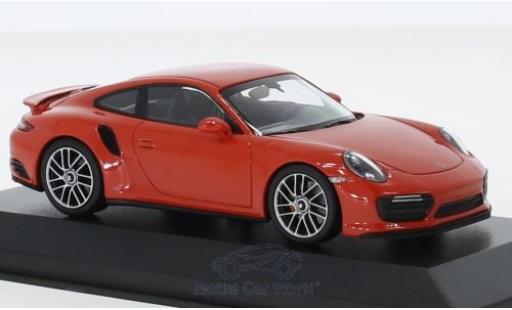 Modellautos Porsche 991 Turbo S 1/43 Minichamps 911 (.2) Turbo S orange 2017 Porsche 991 Turbo S 1/43 Minichamps 911 (.2) Turbo S orange 2017 modellautos