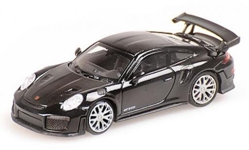 Modellautos Porsche 991 GT2 RS 1/87 Minichamps 911 () GT2 RS schwarz 2018 mit Carbon-Streifen Porsche 991 GT2 RS 1/87 Minichamps 911 () GT2 RS schwarz 2018 mit Carbon-Streifen modellautos