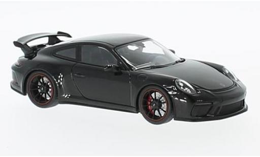 Modellautos Porsche 991 GT3 1/43 Minichamps 911 () GT3 mettalic schwarz 2017 Porsche 991 GT3 1/43 Minichamps 911 () GT3 mettalic schwarz 2017 modellautos