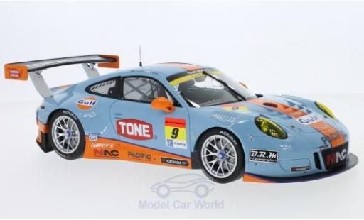 Modellautos Porsche 991 GT3 R 1/18 Minichamps 911 () GT3 R No.9 Pacific With Gulf Racing Gulf Super GT 300 2017 L. Jono/M. Kyosuke Porsche 991 GT3 R 1/18 Minichamps 911 () GT3 R No.9 Pacific With Gulf Racing Gulf Super GT 300 2017 L. Jono/M. Kyosuke modellautos