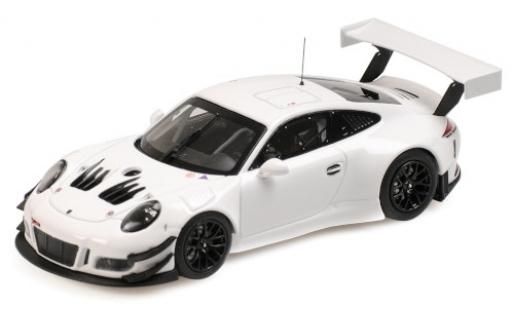 Modellautos Porsche 991 GT3 R 1/43 Minichamps 911 () GT3 R weiss 2018 Plain Body Version Porsche 991 GT3 R 1/43 Minichamps 911 () GT3 R weiss 2018 Plain Body Version modellautos