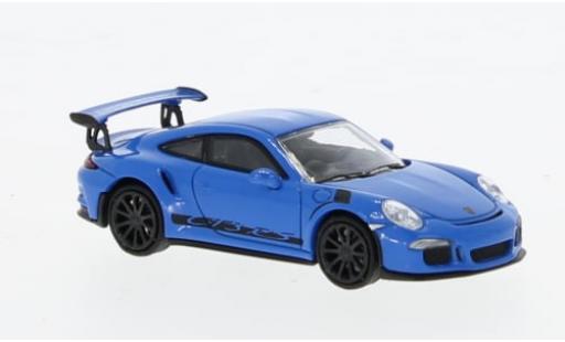 Modellautos Porsche 991 GT3 RS 1/87 Minichamps 911  blau 2015 1:87 Porsche 991 GT3 RS 1/87 Minichamps 911  blau 2015 1:87 modellautos