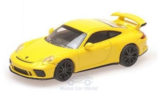 Modellautos Porsche 991 GT3 1/87 Minichamps 911 ( II) GT3 gelb 2017 Porsche 991 GT3 1/87 Minichamps 911 ( II) GT3 gelb 2017 modellautos