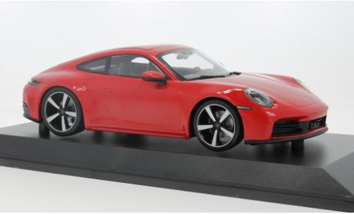 Modellautos Porsche 992 1/18 Minichamps 911 (.2) Carrera Coupe rot 2024 1:18 Porsche 992 1/18 Minichamps 911 (.2) Carrera Coupe rot 2024 1:18 modellautos