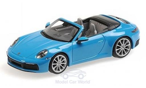 Modellautos Porsche 992 4S 1/43 Minichamps 911 () Carrera 4S Cabriolet blau 2019 Porsche 992 4S 1/43 Minichamps 911 () Carrera 4S Cabriolet blau 2019 modellautos