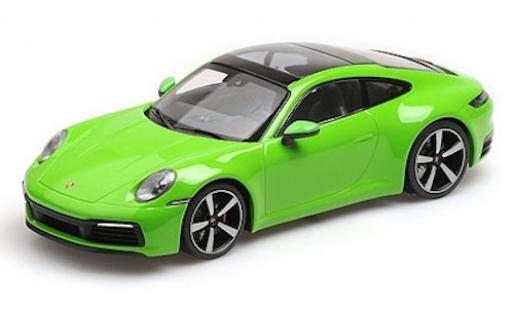 Modellautos Porsche 992 4S 1/18 Minichamps 911 () Carrera 4S grün 2019 Porsche 992 4S 1/18 Minichamps 911 () Carrera 4S grün 2019 modellautos