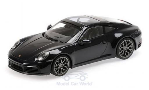 Modellautos Porsche 992 4S 1/18 Minichamps 911 () Carrera 4S mettalic blau 2019 Porsche 992 4S 1/18 Minichamps 911 () Carrera 4S mettalic blau 2019 modellautos