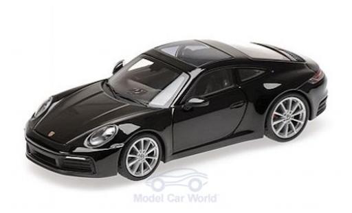 Modellautos Porsche 992 4S 1/43 Minichamps 911 () Carrera 4S mettalic schwarz 2019 Porsche 992 4S 1/43 Minichamps 911 () Carrera 4S mettalic schwarz 2019 modellautos