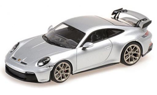 Modellautos Porsche 992 GT3 1/43 Minichamps 911 () GT3 silber 2020 Porsche 992 GT3 1/43 Minichamps 911 () GT3 silber 2020 modellautos