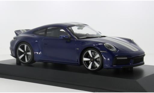 Modellautos Porsche 992 1/18 Minichamps 911  Sport Classic metallise blau 2022 1:18 Porsche 992 1/18 Minichamps 911  Sport Classic metallise blau 2022 1:18 modellautos