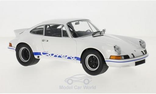 Modellautos Porsche 911 SC 1/18 Minichamps Carrera RSR 2.7 weiss/blau 1973 Porsche 911 SC 1/18 Minichamps Carrera RSR 2.7 weiss/blau 1973 modellautos