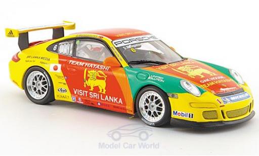 Modellautos Porsche 997 GT3 CUP 1/43 Minichamps 911 GT3 Cup No.6 Asian Carrera Cup Macau 2007 Porsche 997 GT3 CUP 1/43 Minichamps 911 GT3 Cup No.6 Asian Carrera Cup Macau 2007 modellautos