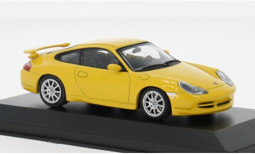 Modellautos Porsche 996 GT3 1/43 Minichamps 911 gelb 1999 1:43 Porsche 996 GT3 1/43 Minichamps 911 gelb 1999 1:43 modellautos