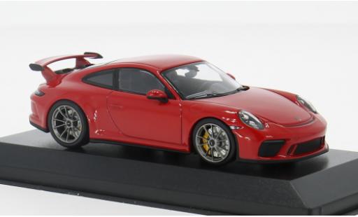 Modellautos Porsche 991 GT3 1/43 Minichamps 911 rot 2017 1:43 Porsche 991 GT3 1/43 Minichamps 911 rot 2017 1:43 modellautos