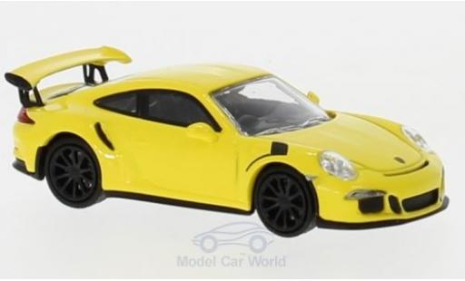 Modellautos Porsche 991 GT3 RS 1/87 Minichamps 911 GT3 RS gelb 2015 Porsche 991 GT3 RS 1/87 Minichamps 911 GT3 RS gelb 2015 modellautos