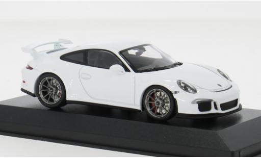 Modellautos Porsche 991 GT3 1/43 Minichamps 911 weiss 2012 1:43 Porsche 991 GT3 1/43 Minichamps 911 weiss 2012 1:43 modellautos