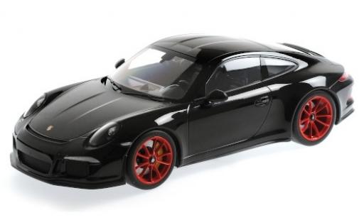 Modellautos Porsche 991 R 1/12 Minichamps 911 R schwarz 2016 rouge jantes Porsche 991 R 1/12 Minichamps 911 R schwarz 2016 rouge jantes modellautos