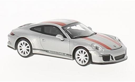 Modellautos Porsche 991 R 1/87 Minichamps 911 R silber/rot 2016 Porsche 991 R 1/87 Minichamps 911 R silber/rot 2016 modellautos